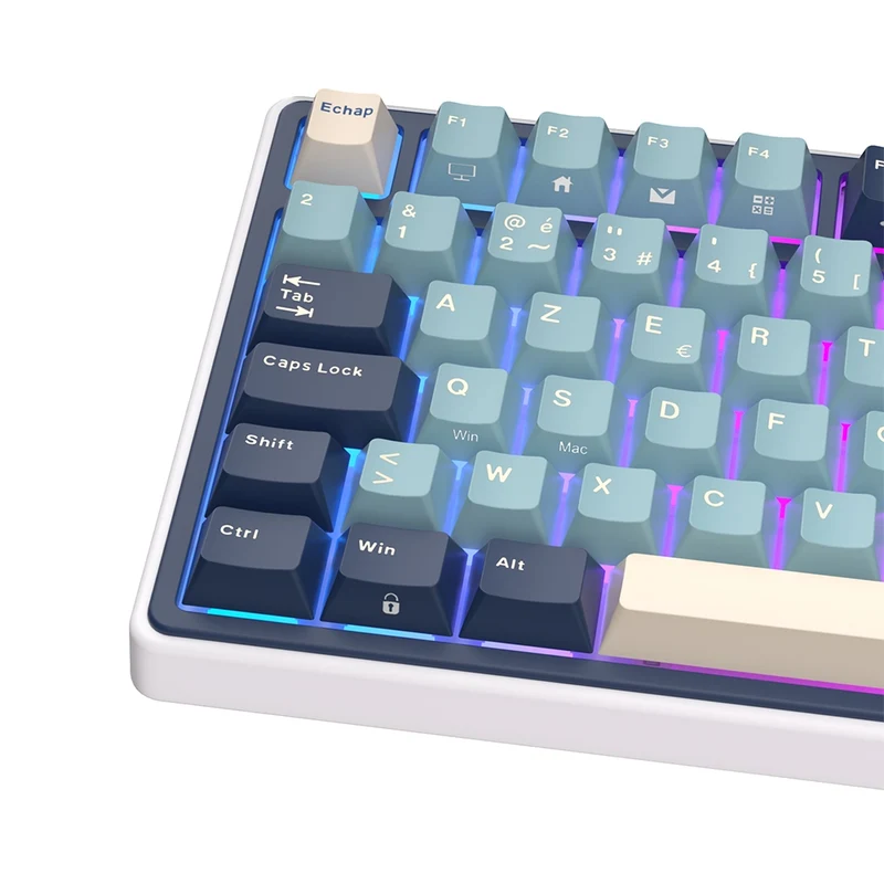 Royal Kludge R75 ISO FR Forest Blue [Silver]