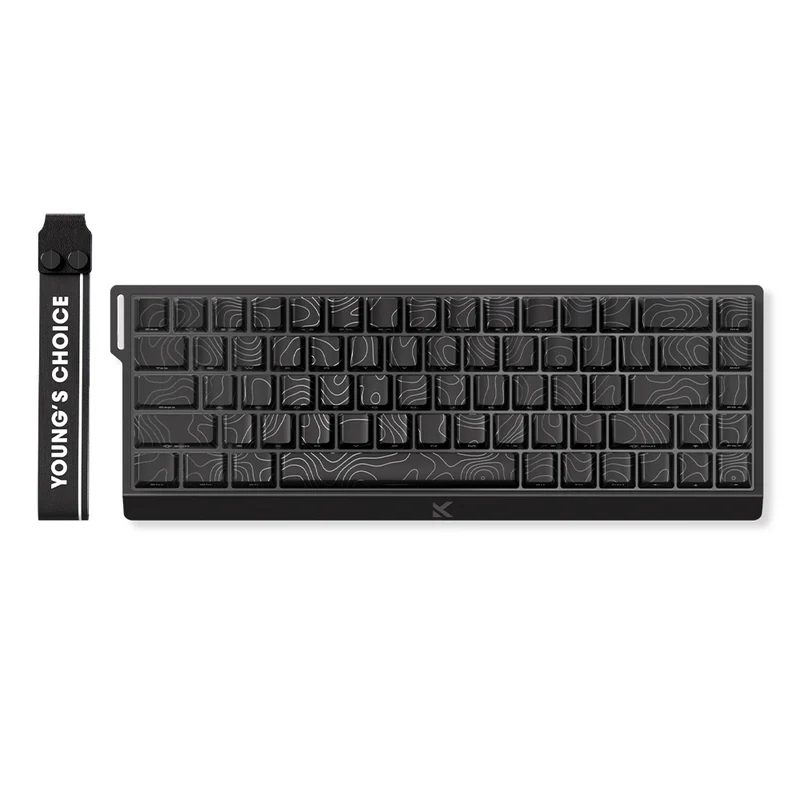 MCHOSE Ace 68 Magnetic ANSI US Topographic Black [Uranus Esport]