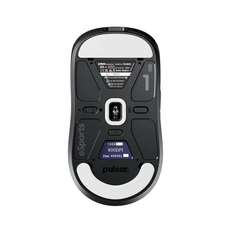 Pulsar X2 V3 eS Mini 8K Wireless Black