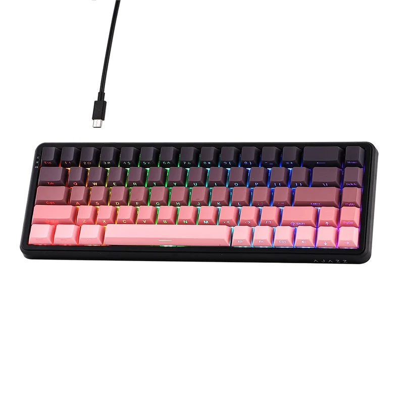 Ajazz AK680 MAX Magnetic ANSI US Pink Side-Printed