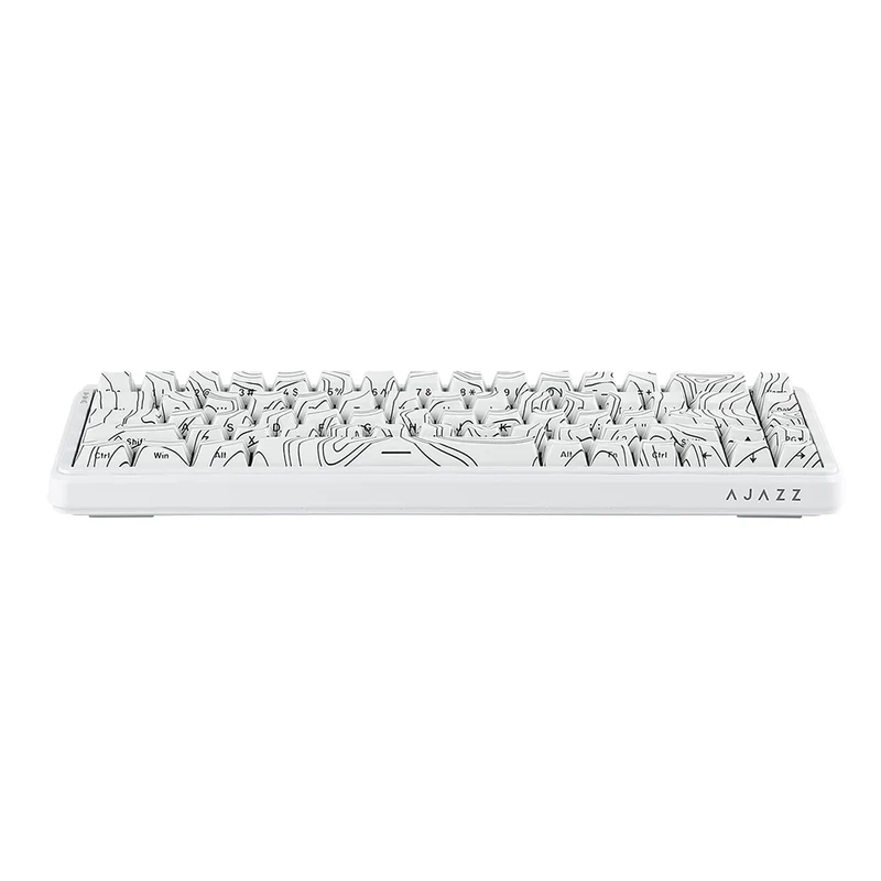 Ajazz AK680 MAX Magnetic ANSI US White Side-Printed