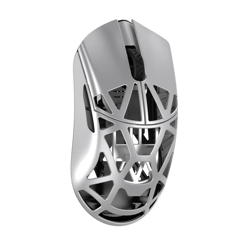 WLMouse Beast X Max 8K Magnesium Wireless Metallic Silver