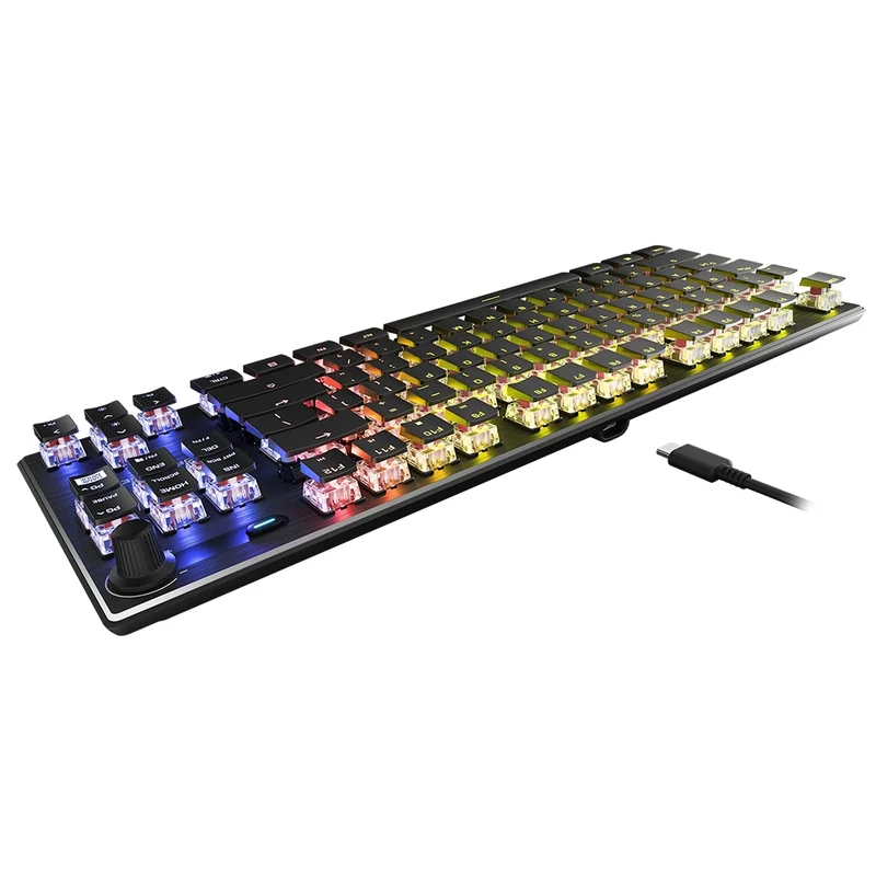 Turtle Beach Vulcan TKL AIMO Linear ISO FR Black