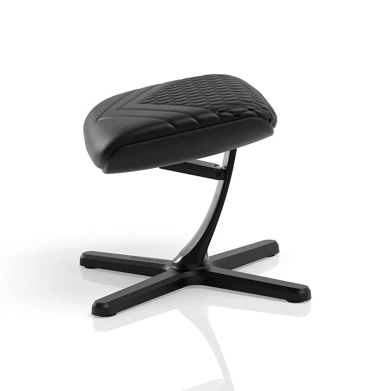 Noblechairs Footrest V2 True Leather Black
