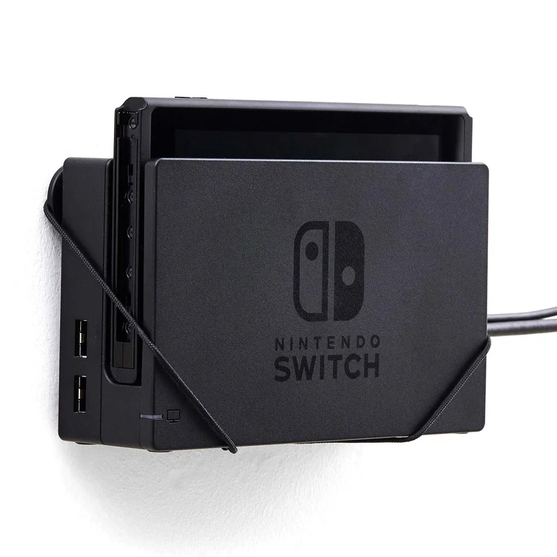 FLOATING GRIP Wall Mount Nintendo Switch Dock Black