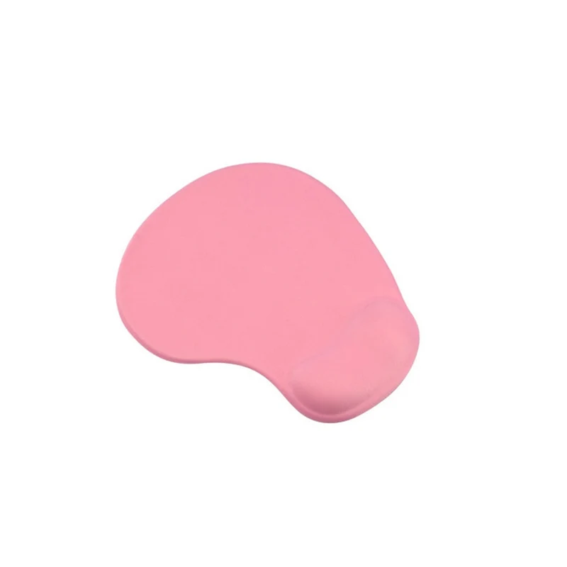 Tapis de souris repose-poignet arrondi – rose