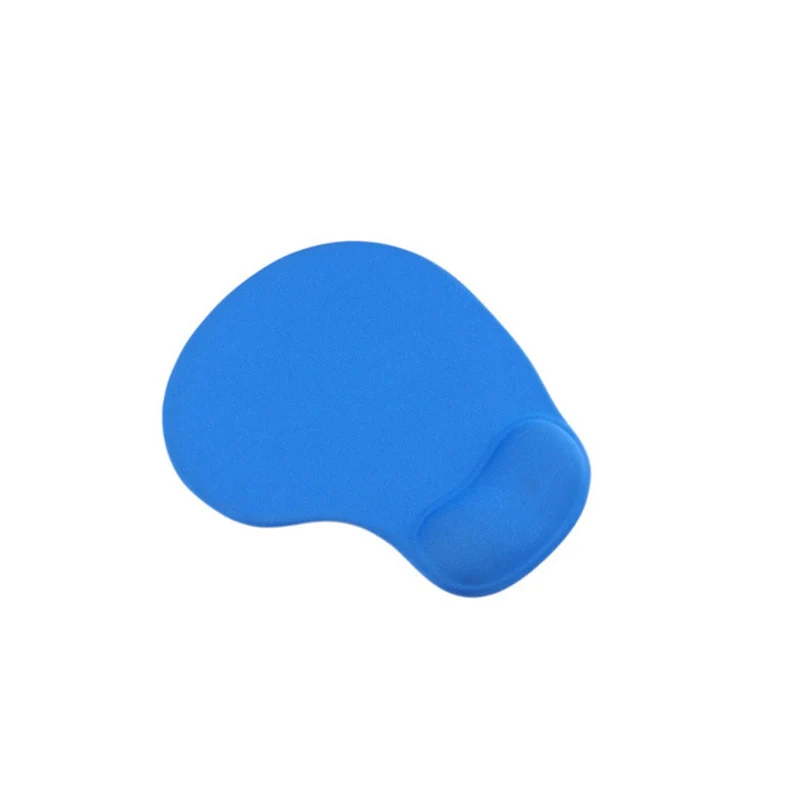 Tapis de souris repose-poignet arrondi – bleu
