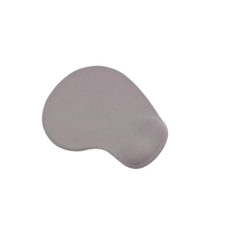 Tapis de souris repose-poignet arrondi – gris clair