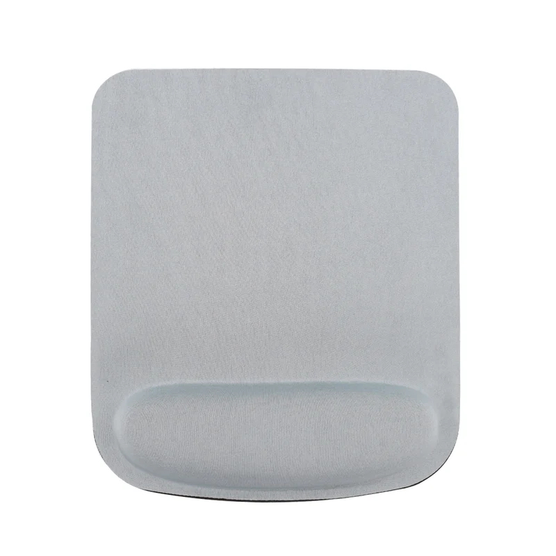 Tapis de souris repose-poignet rectangulaire – gris