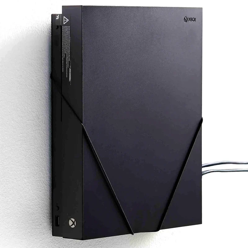 FLOATING GRIP Wall Mount Xbox One X Black