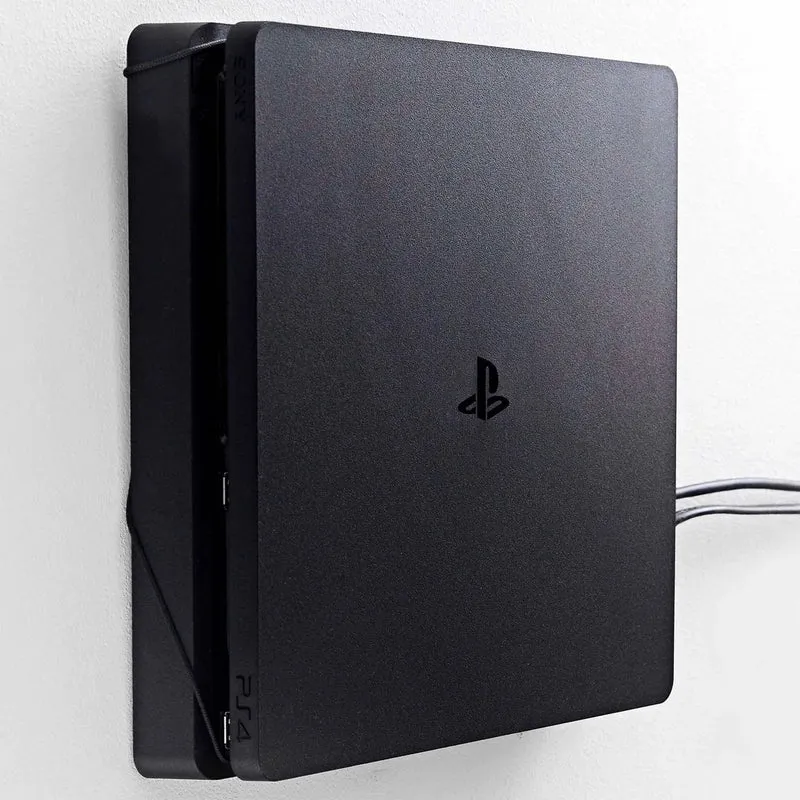 FLOATING GRIP Wall Mount PS4 Slim Black