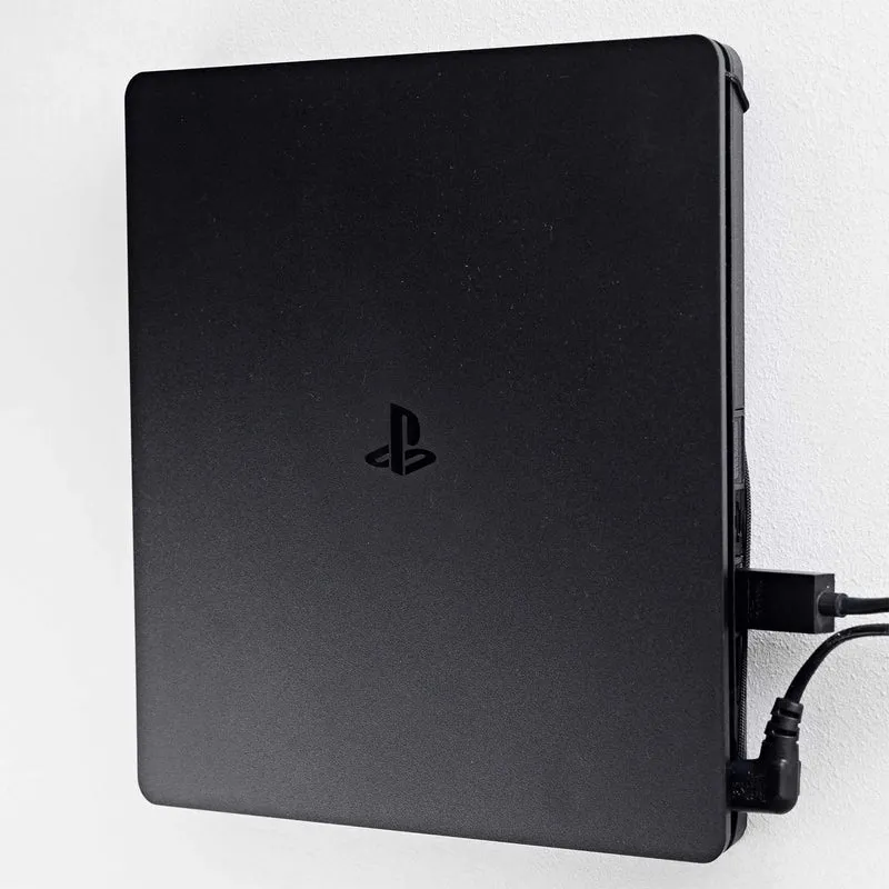 FLOATING GRIP Wall Mount PS4 Slim Black