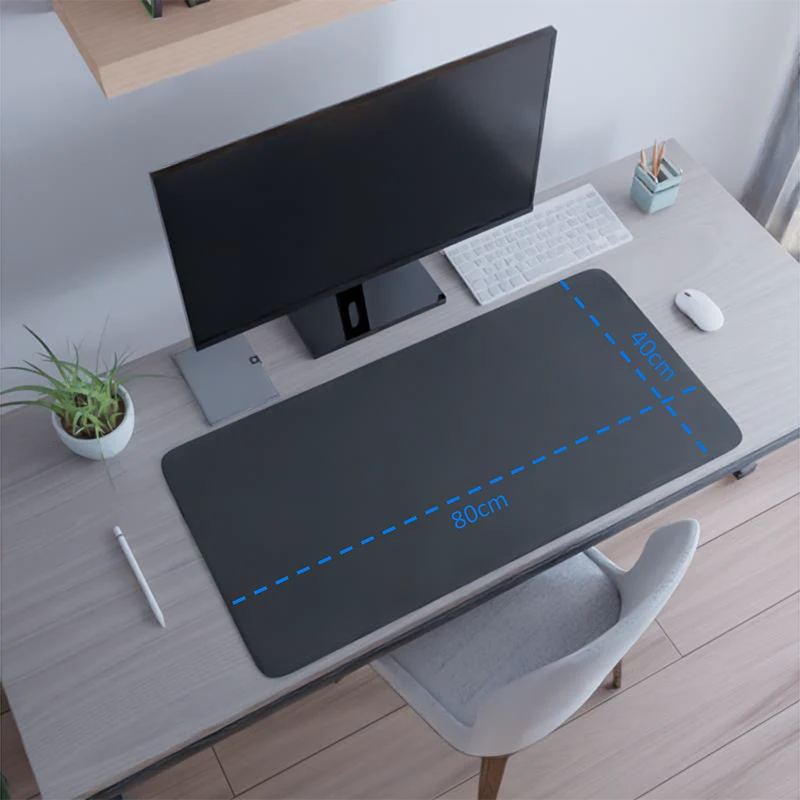 Tapis de souris Gaming XXL Carte du monde – turquoise