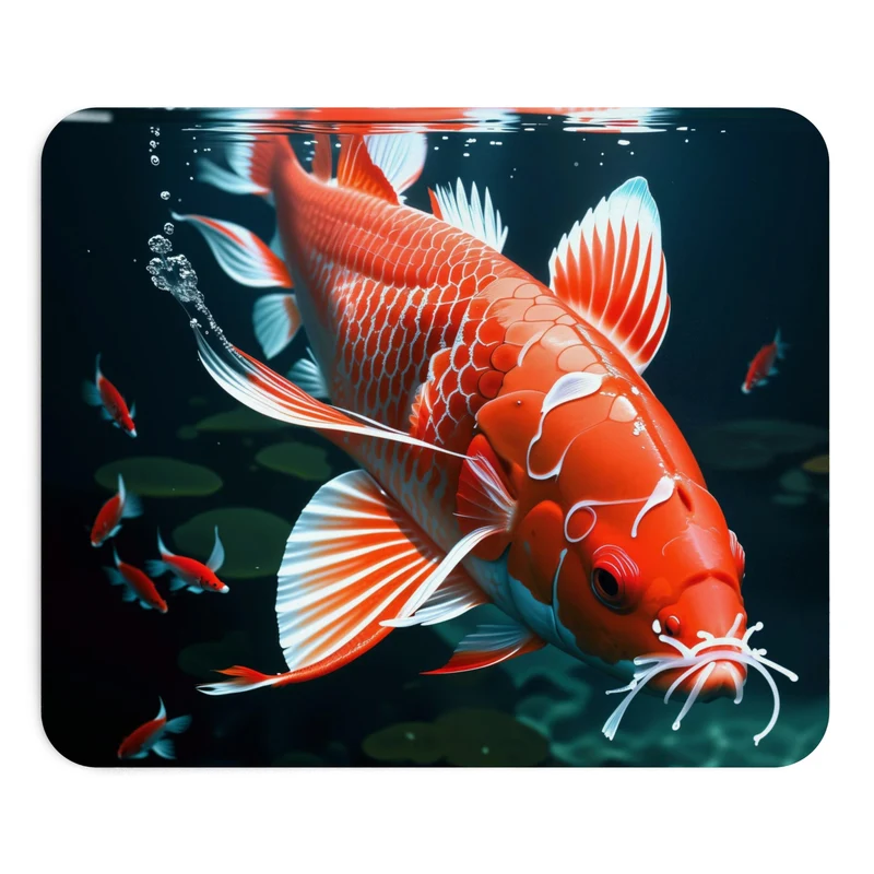 Tapis de souris Poissons rouges – illustration