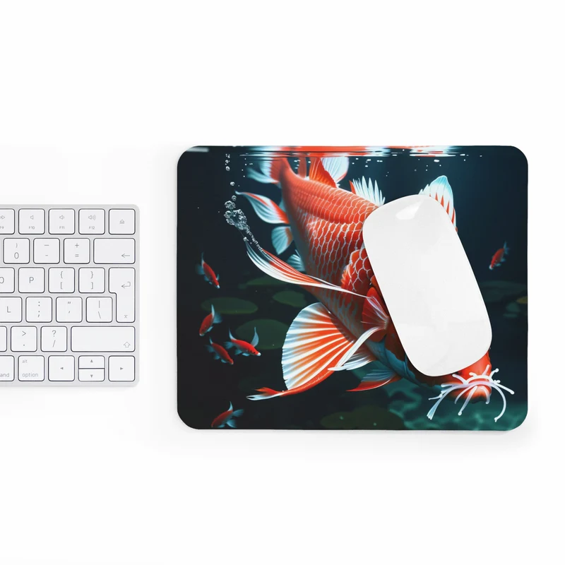 Tapis de souris Poissons rouges – illustration