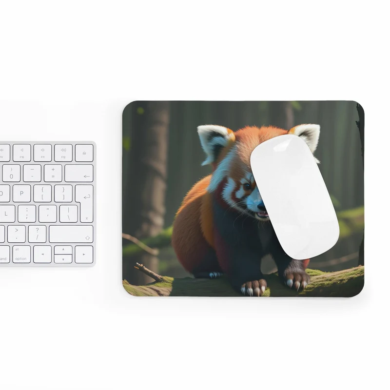 Tapis de souris Panda roux – forêt