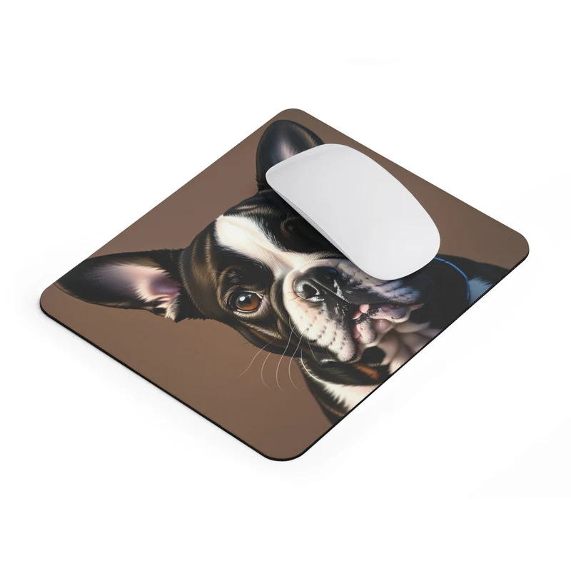 Tapis de souris Bouledogue français – portrait
