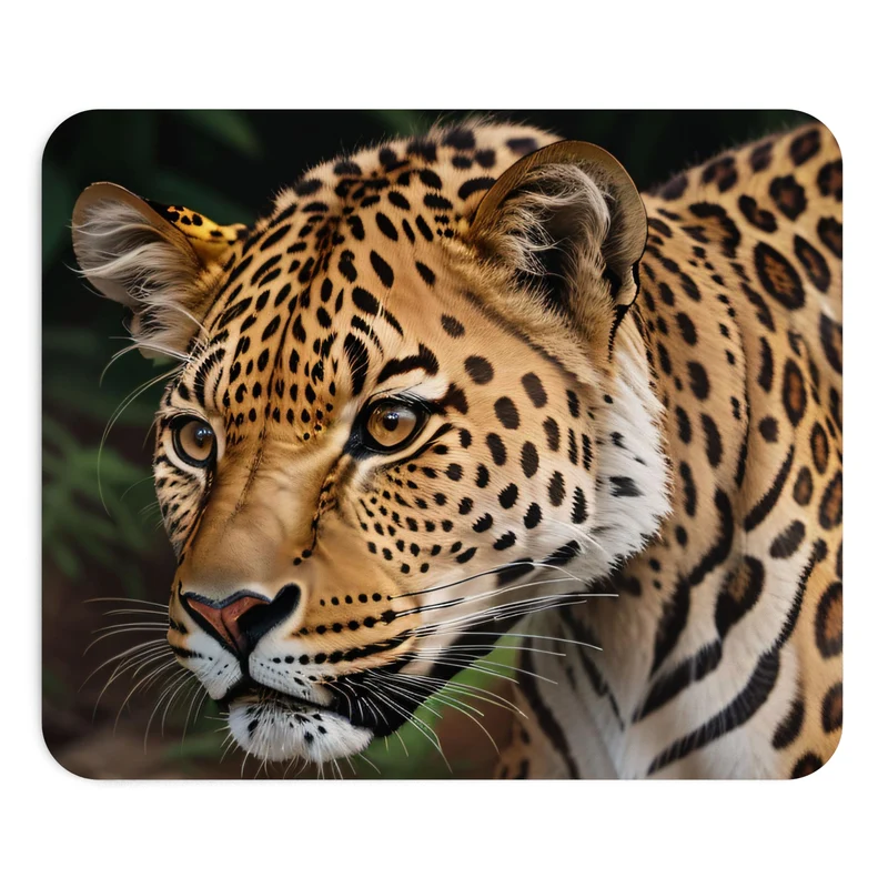 Tapis de souris Léopard – portrait