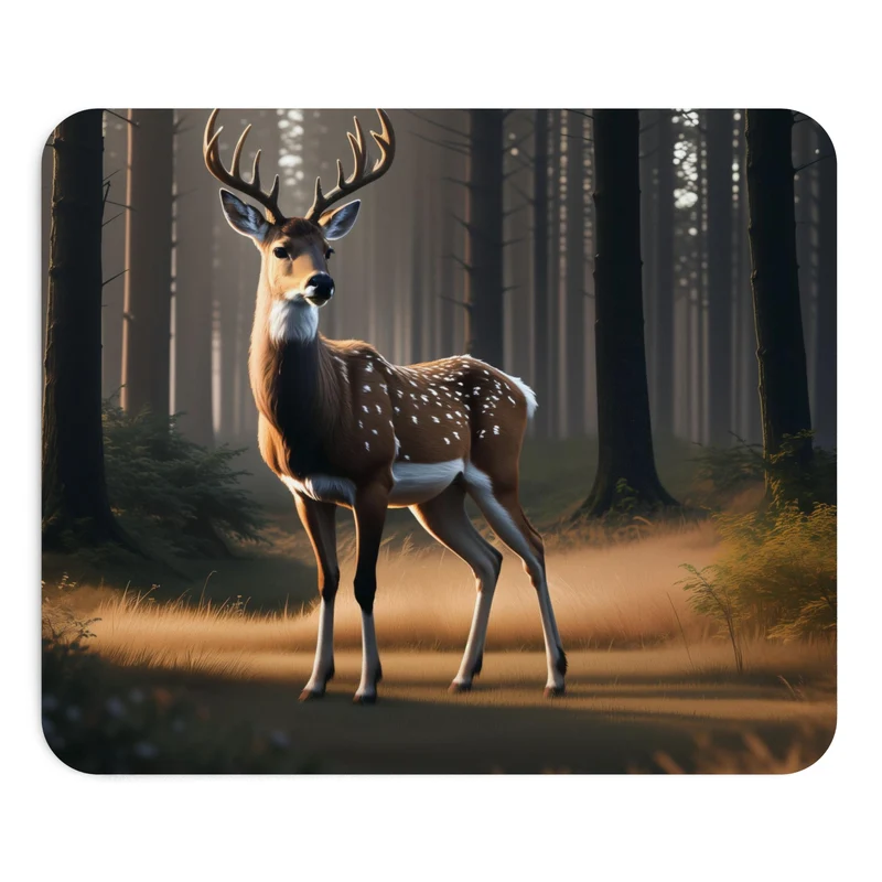 Tapis de souris Cerf – forêt