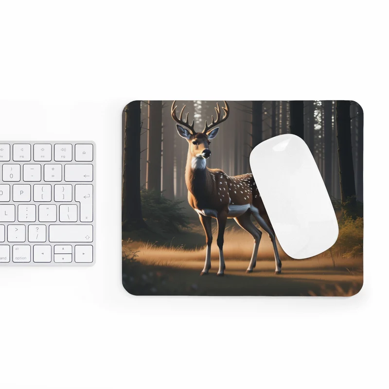 Tapis de souris Cerf – forêt