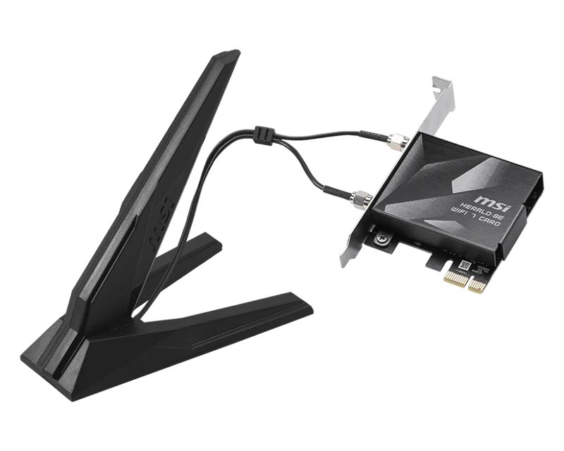 MSI HERALD BE9400 WiFi 7 PCIe Card