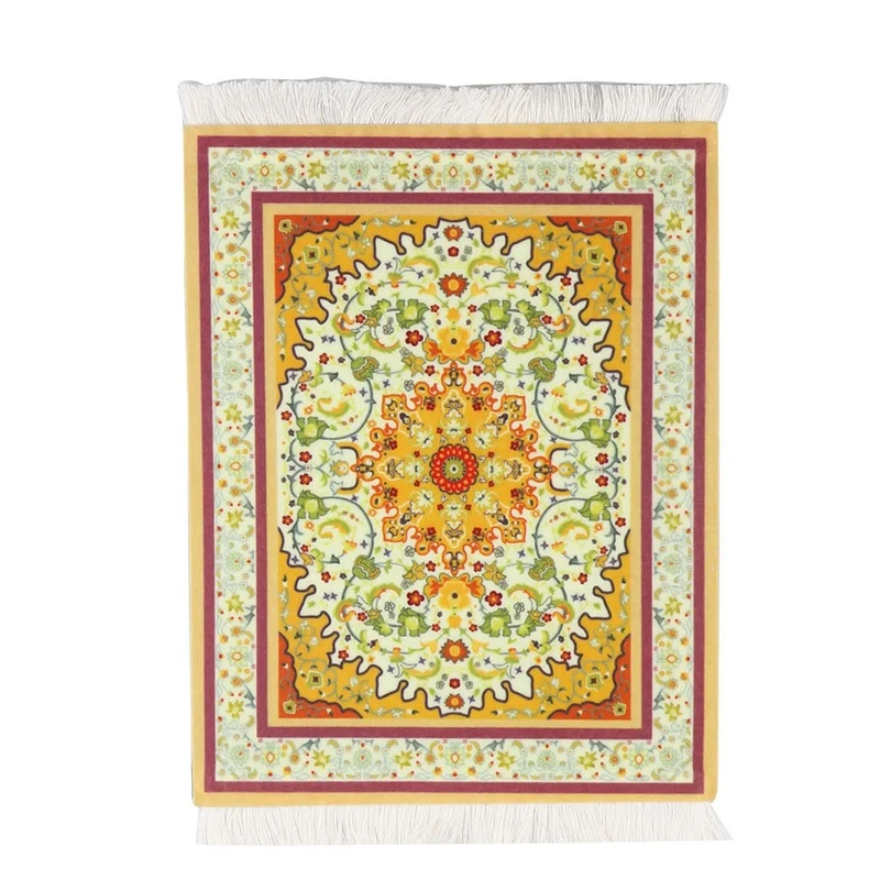 Tapis de souris oriental – médaillon jaune