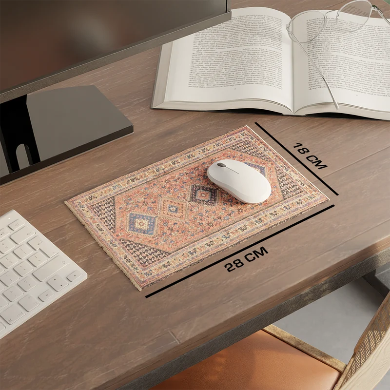 Tapis de souris oriental – médaillon jaune