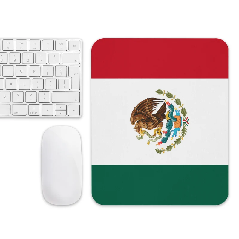 Tapis de souris Mexique – drapeau mexicain