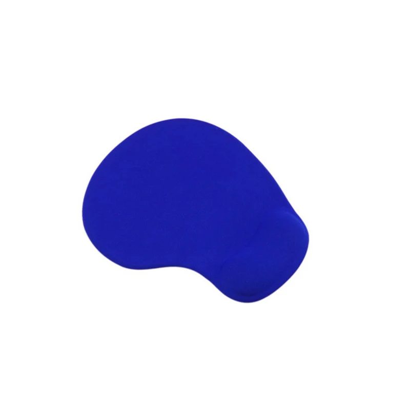 Tapis de souris repose-poignet arrondi – bleu marine