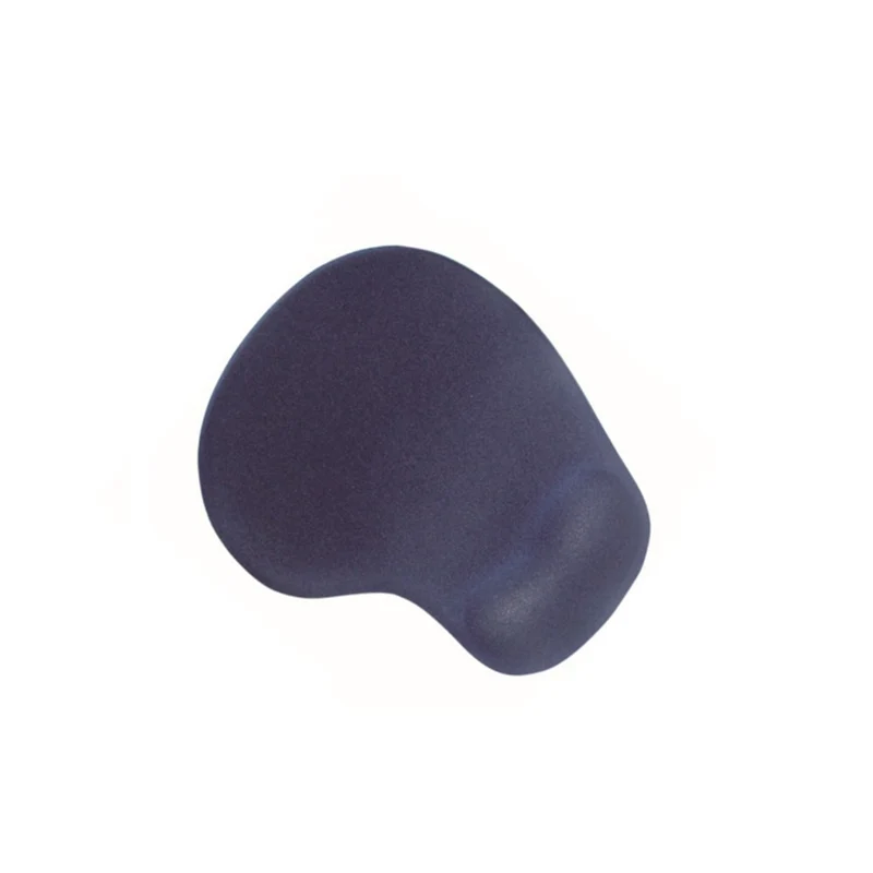 Tapis de souris repose-poignet arrondi – gris foncé