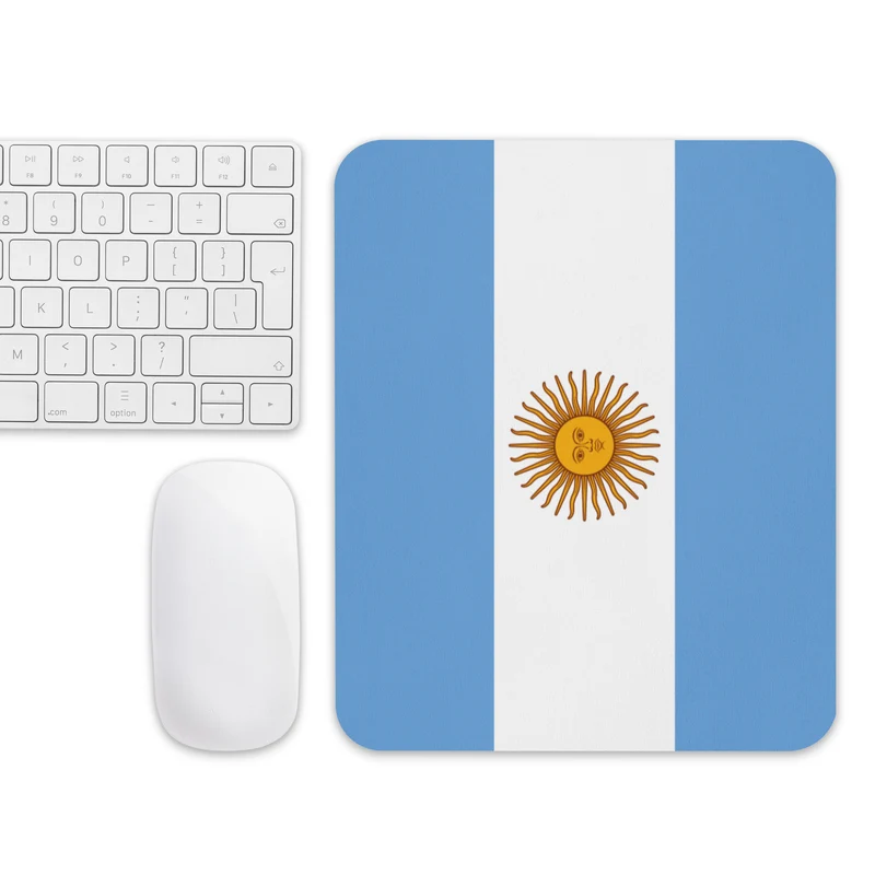 Tapis de souris Argentine – drapeau argentin