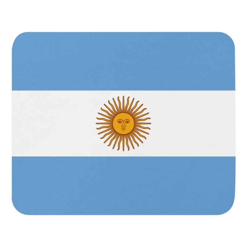 Tapis de souris Argentine – drapeau argentin