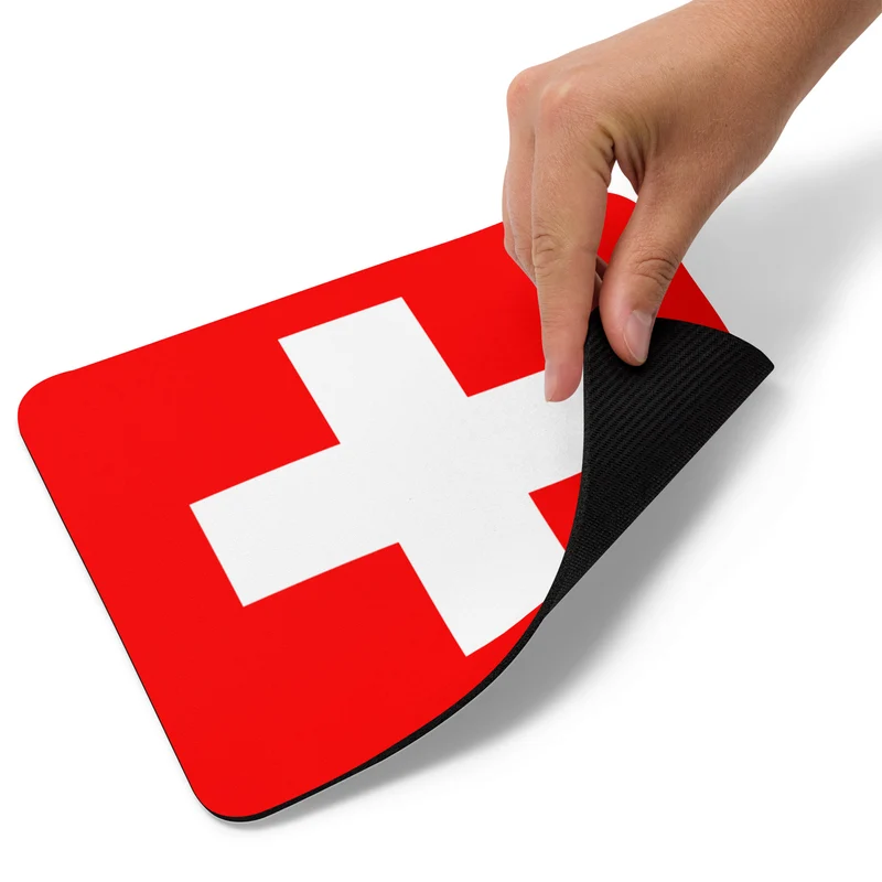 Tapis de souris Suisse – drapeau suisse