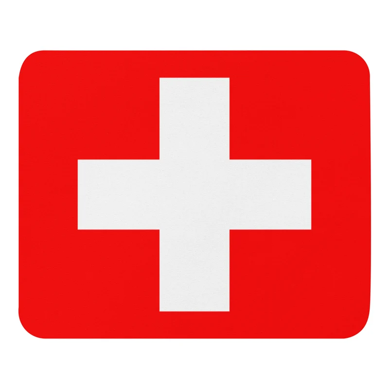 Tapis de souris Suisse – drapeau suisse