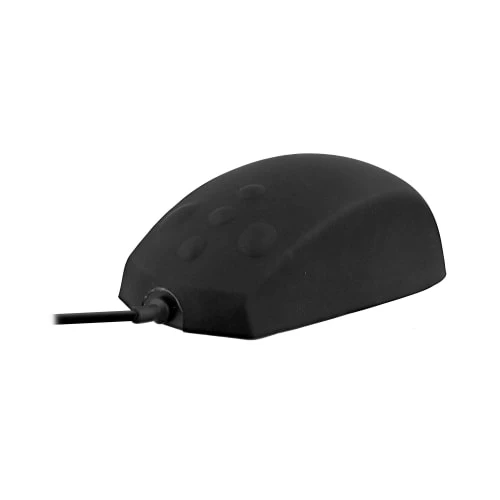 Souris filaire médicale IP68 noire