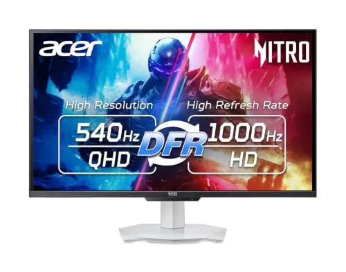 Acer Nitro 27in QHD 2560x1440 IPS 540Hz DFR 1000Hz Gaming Monitor XV273U F5