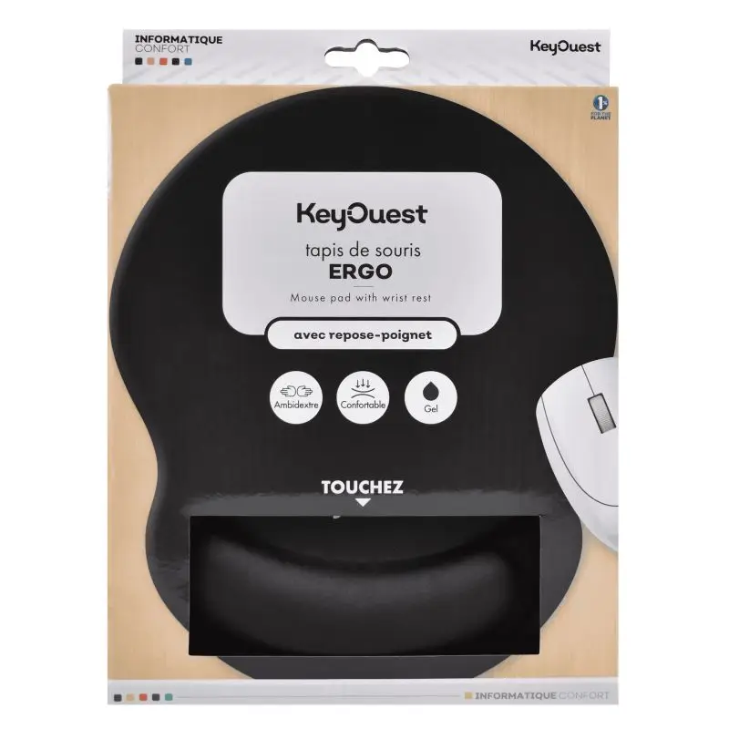 Key Ouest Tapis De Souris Ergonoir