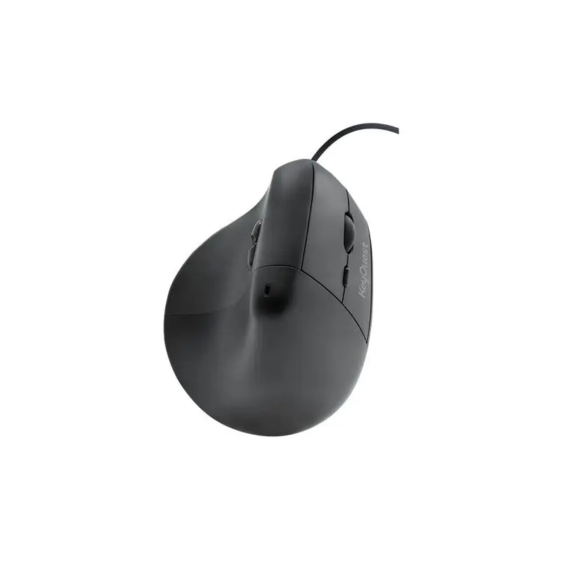 Souris eKOgreen recyclée Filaire Ergonomique - 1,50m - Noir