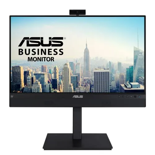 ASUS BE24ECSNK 24 Inch 1080P Computer Monitor, Webcam, USB-C, HDMI, RJ45