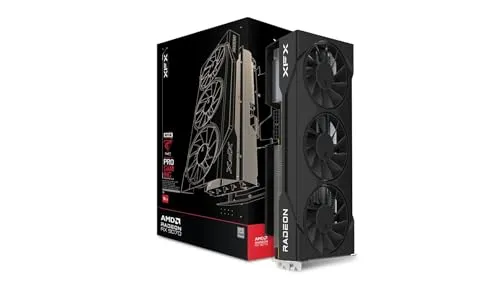 XFX Swift AMD Radeon RX 9070 OC Triple 90mm Fan Gaming Edition with 16GB GDDR6 HDMI 3xDP, AMD RDNA 4 RX-97SWFT3BA