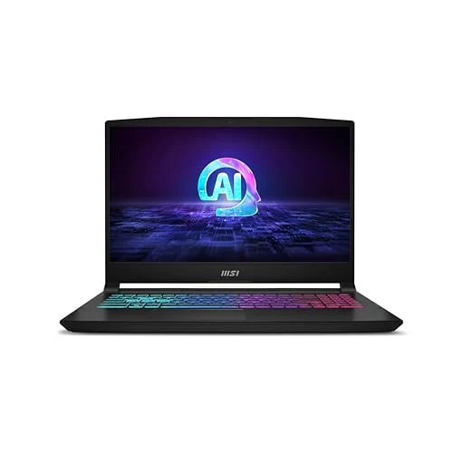 msi Katana A15 AI Gaming Laptop 15.6” QHD 165Hz – Ryzen 9-8945HS, RTX 4070, 32GB DDR5, 1TB SSD, Cooler Boost 5, Windows 11: Black B8VG-450US