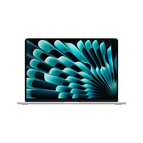Apple 2025 MacBook Air 15-inch Laptop with M4 chip: Built for Apple Intelligence, 15.3-inch Liquid Retina Display, 16GB Unified Memory, 256GB SSD Storage, 12MP Center Stage Camera, Touch ID; Silver