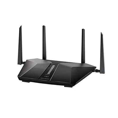 NETGEAR Nighthawk 5-Stream AX5 WiFi 6 Router (RAX43) AX4200 Wireless Speed (Up to 4.2 Gbps) | 2,000 sq. ft. Coverage (Renewed)
