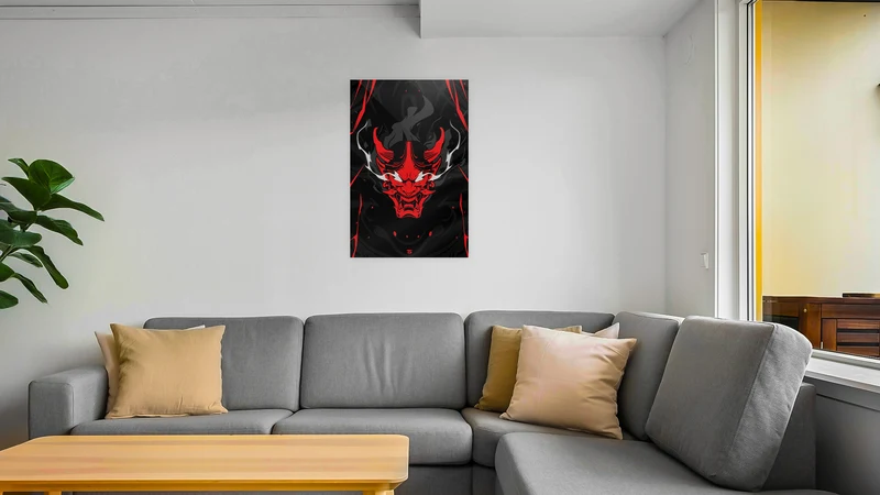 Oni Acrylic Poster