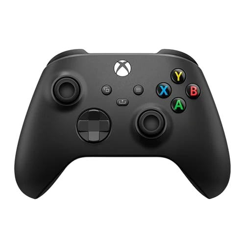 Xbox Wireless Gaming Controller (2025) – Carbon Black – Play on Xbox, Windows, Android, iOS, FireTV Sticks, Smart TVs, VR Headsets