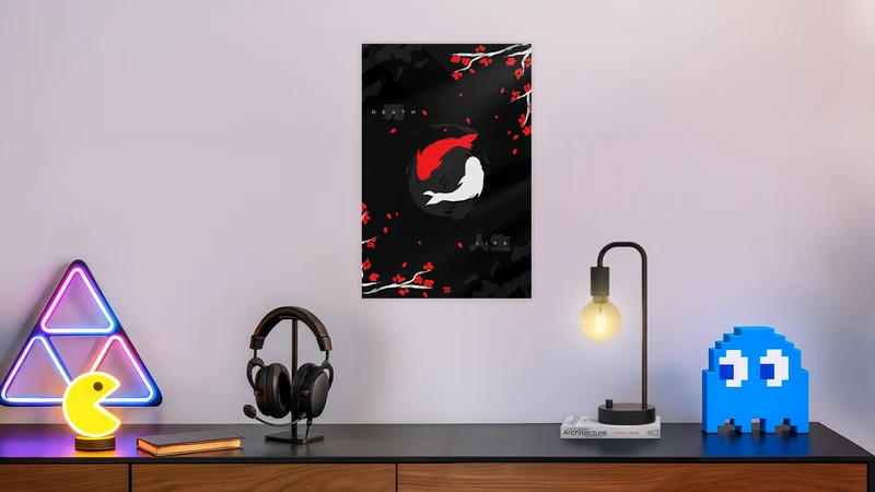 Koi Acrylic Poster