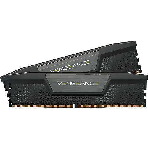 CORSAIR VENGEANCE DDR5 RAM 48GB (2x24GB) 6400MHz CL36 Intel XMP iCUE Compatible Computer Memory - Black (CMK48GX5M2B6400C36)