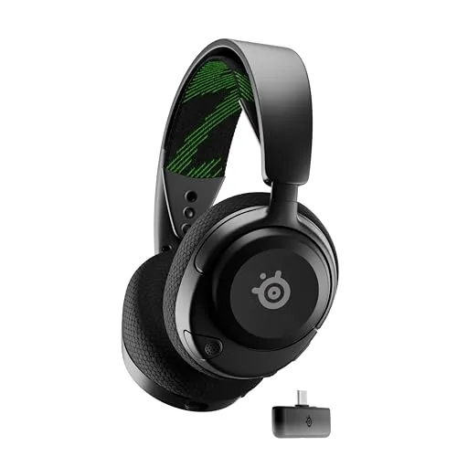 SteelSeries Arctis Nova 4X Wireless Multi-Platform Gaming Headset — 360° Spatial Audio — 2.4GHz High-Speed Wireless — 36 Hr Battery — USB-C — ClearCast Gen 2 Mic — Xbox Series X|S, PC, PS5, Switch