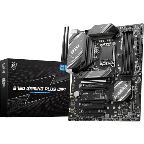 MSI B760 Gaming Plus WiFi Motherboard Intel B760 LGA 1700 ATX