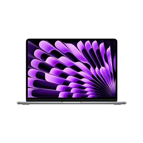 Apple 2024 MacBook Air 13-inch Laptop with M3 chip: Built for Apple Intelligence, 13.6-inch Liquid Retina Display, 8GB Unified Memory, 256GB SSD Storage, Backlit Keyboard, Touch ID; Space Gray